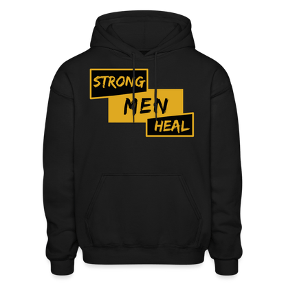 Strong Men Heal - Hoodie (Unisex) - black