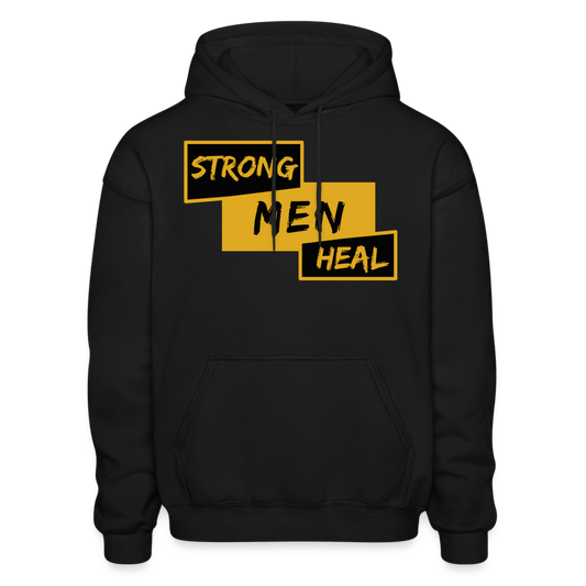 Strong Men Heal - Hoodie (Unisex) - black