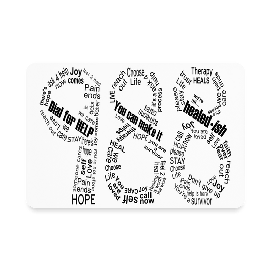 988  Magnet - white