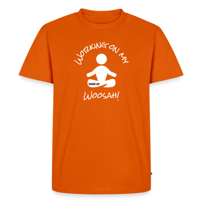 Working On My Woosah B & W Avatar - orange 