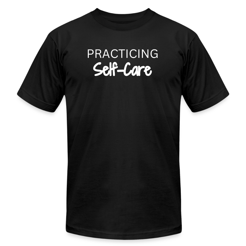 Practicing Self-Care - T-shirt - black