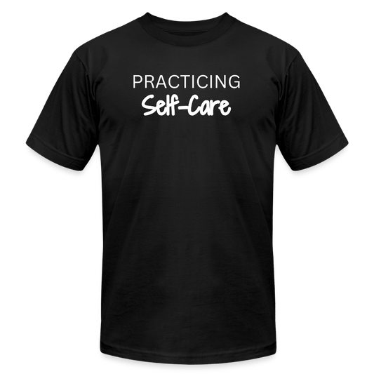 Practicing Self-Care - T-shirt - black