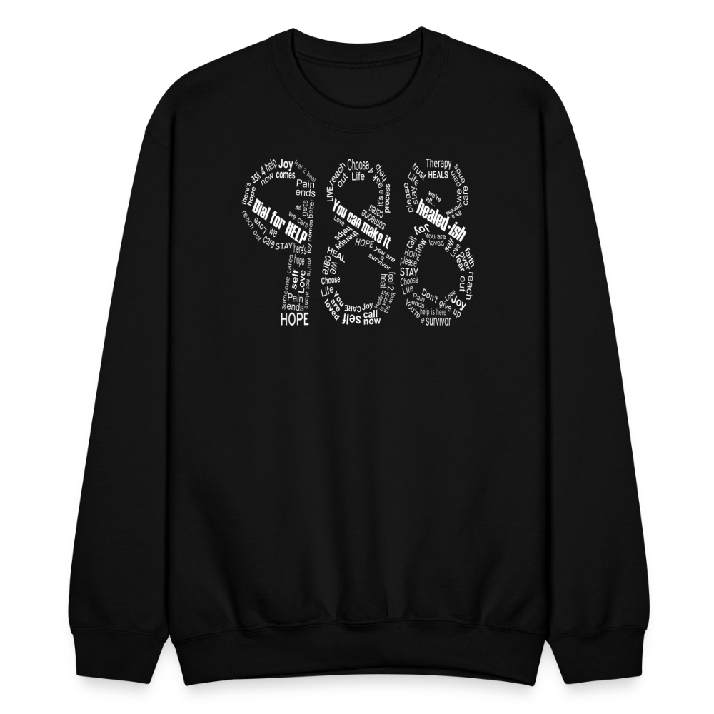 988 Crewneck Sweatshirt - black