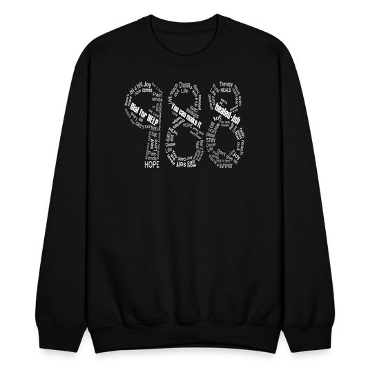 988 Crewneck Sweatshirt - black