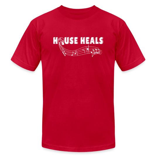House Heals Unisex T-shirt - red