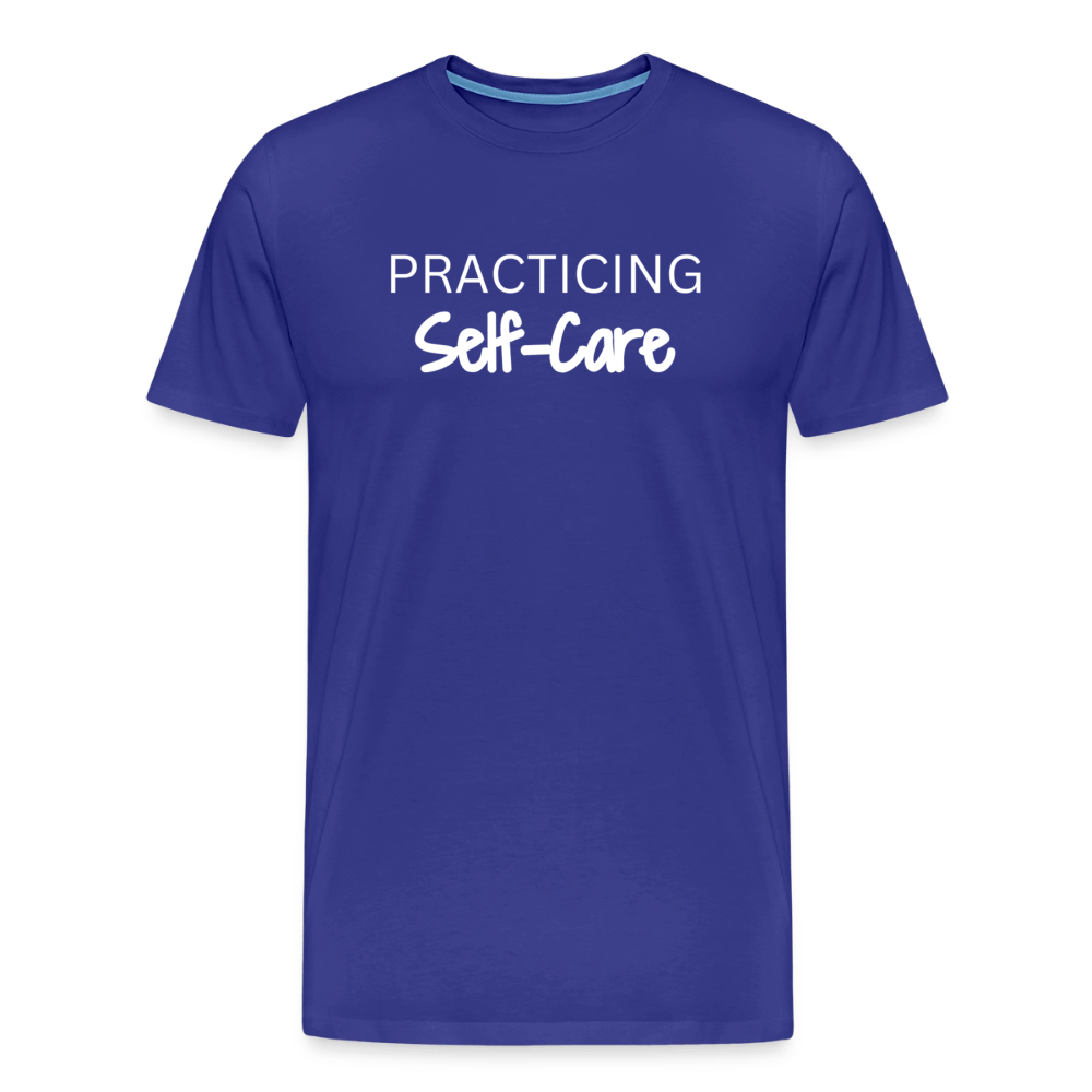 Practicing Self-Care - T-shirt - royal blue