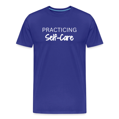 Practicing Self-Care - T-shirt - royal blue