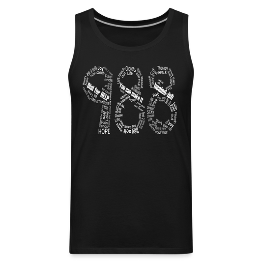 988 Tank Top - black