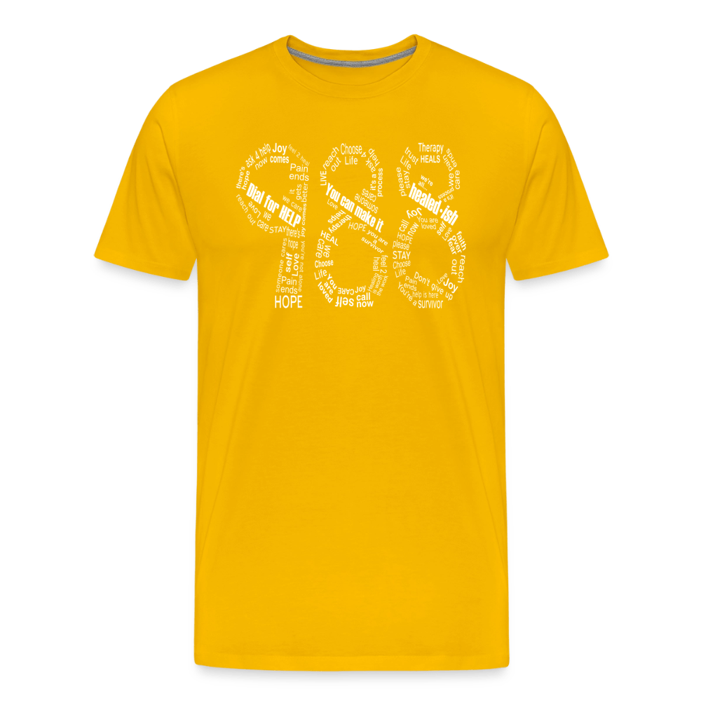 988 healed-ish T-Shirt (Unisex) - sun yellow