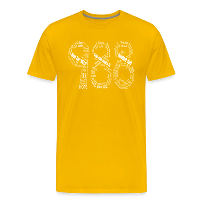 988 healed-ish T-Shirt (Unisex) - sun yellow