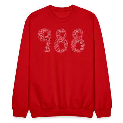 988 Crewneck Sweatshirt - red