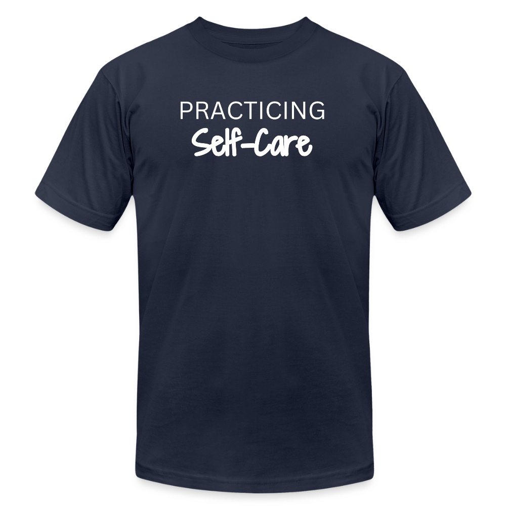 Practicing Self-Care - T-shirt - navy