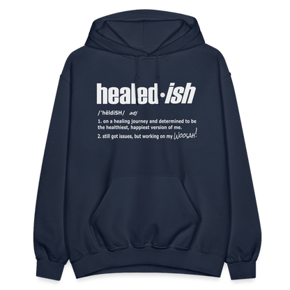 Healed-ish Definition - Hoodie (Unisex) - navy