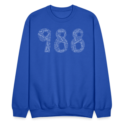 988 Crewneck Sweatshirt - royal blue