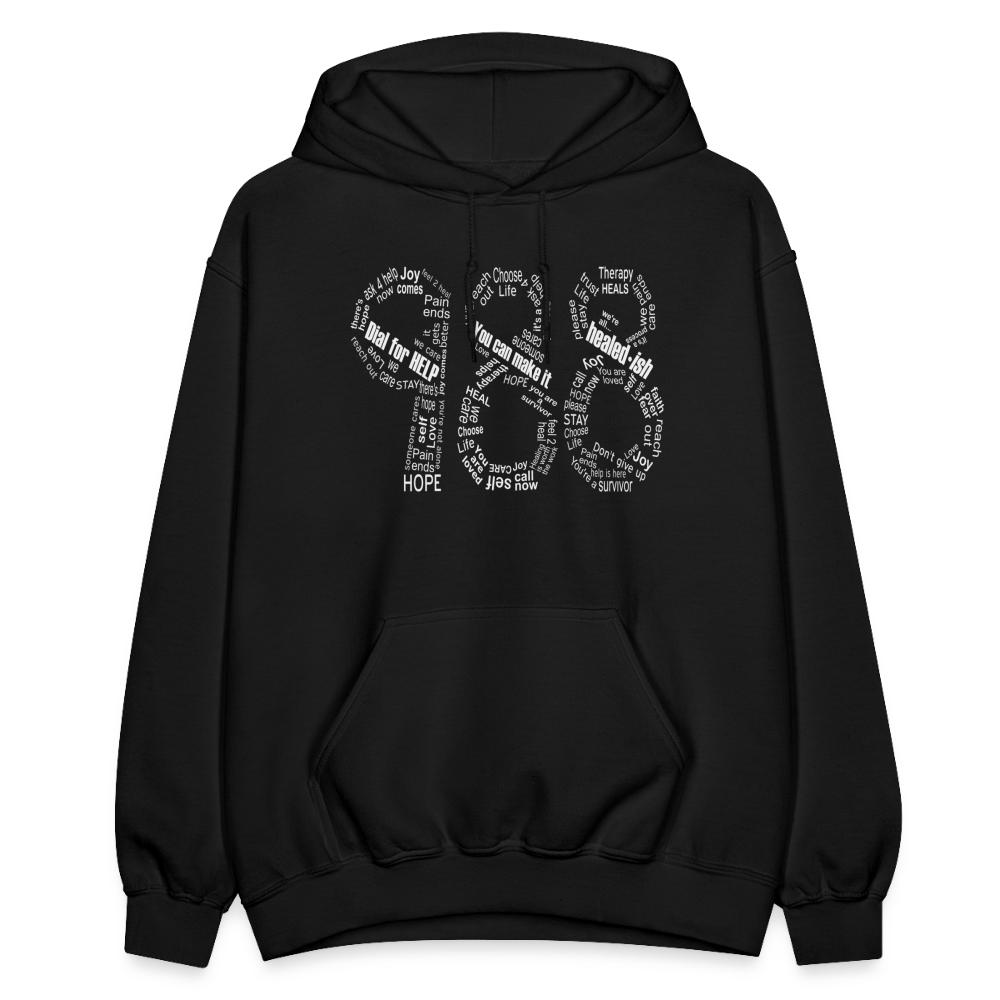 988  Hoodie - black