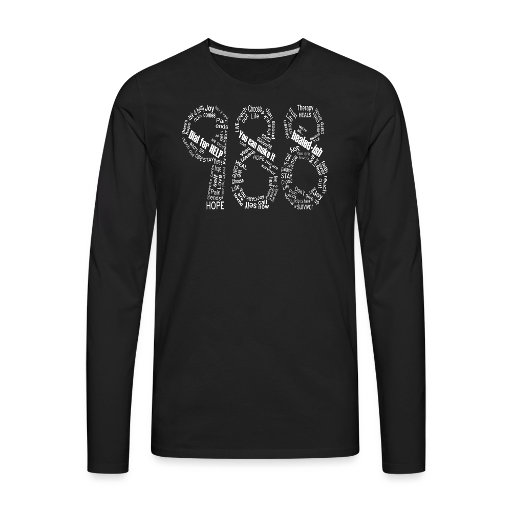 988 Long Sleeve T-Shirt - black