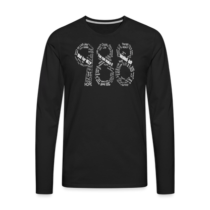 988 Long Sleeve T-Shirt - black