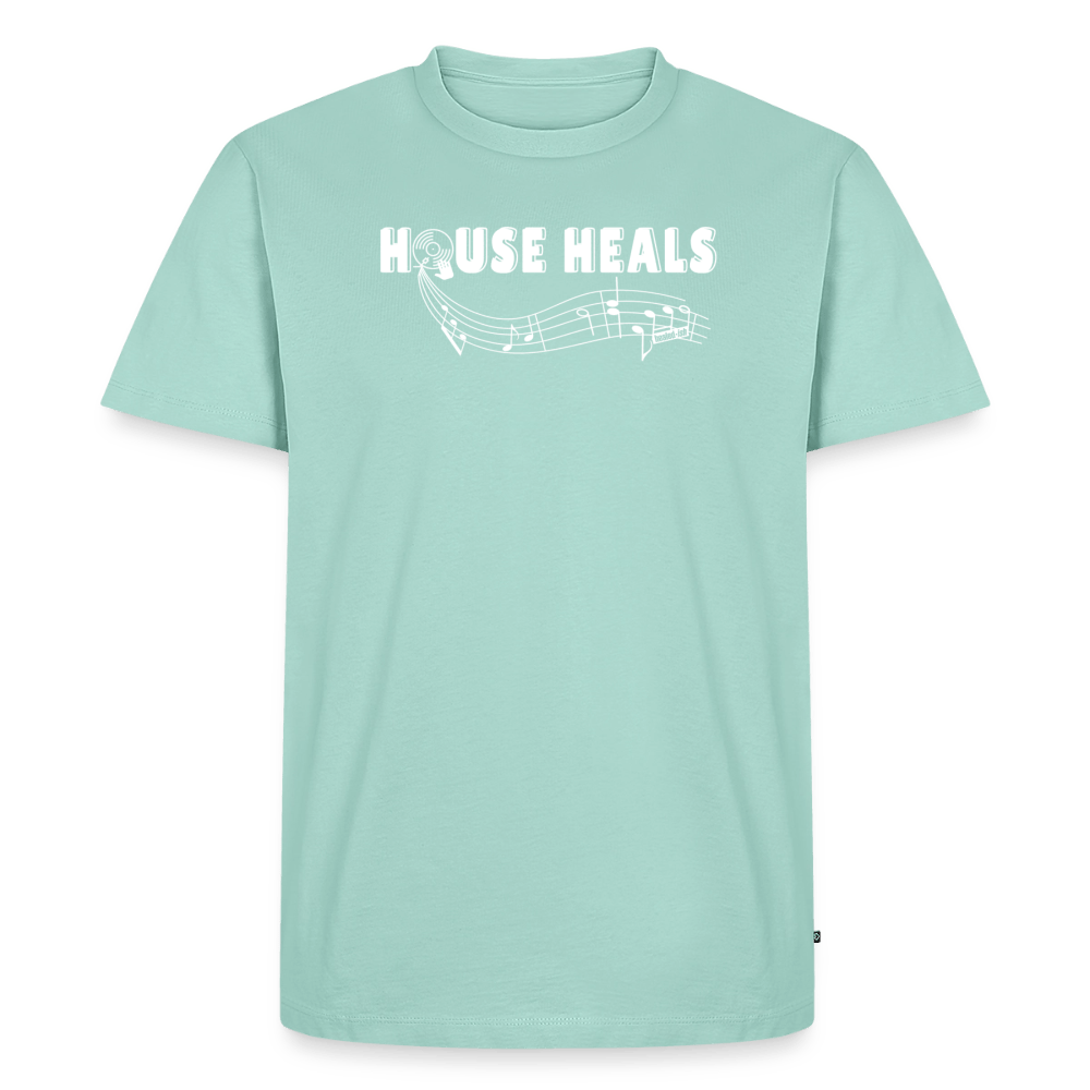 House Music Heals Unisex T-shirt - mint