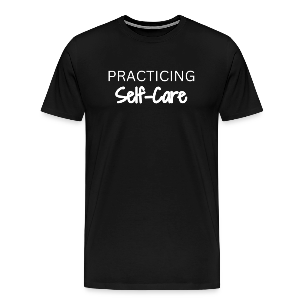 Practicing Self-Care - T-shirt - black