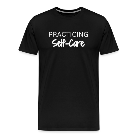 Practicing Self-Care - T-shirt - black