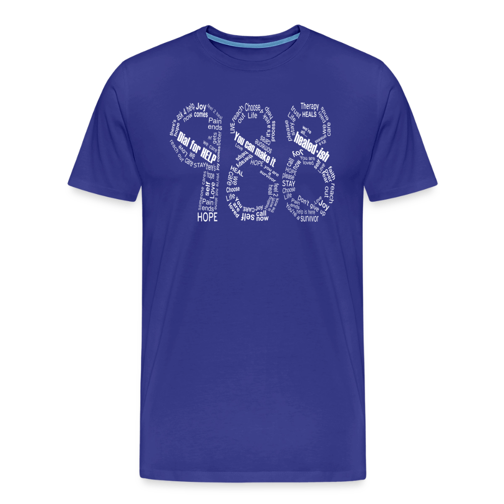 988 healed-ish T-Shirt (Unisex) - royal blue