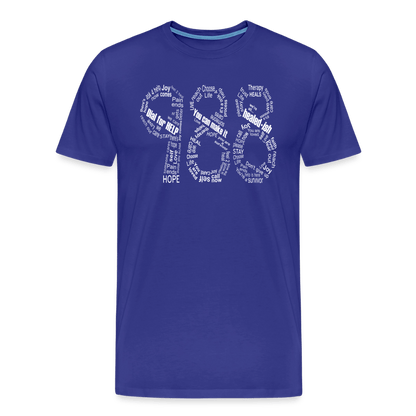 988 healed-ish T-Shirt (Unisex) - royal blue