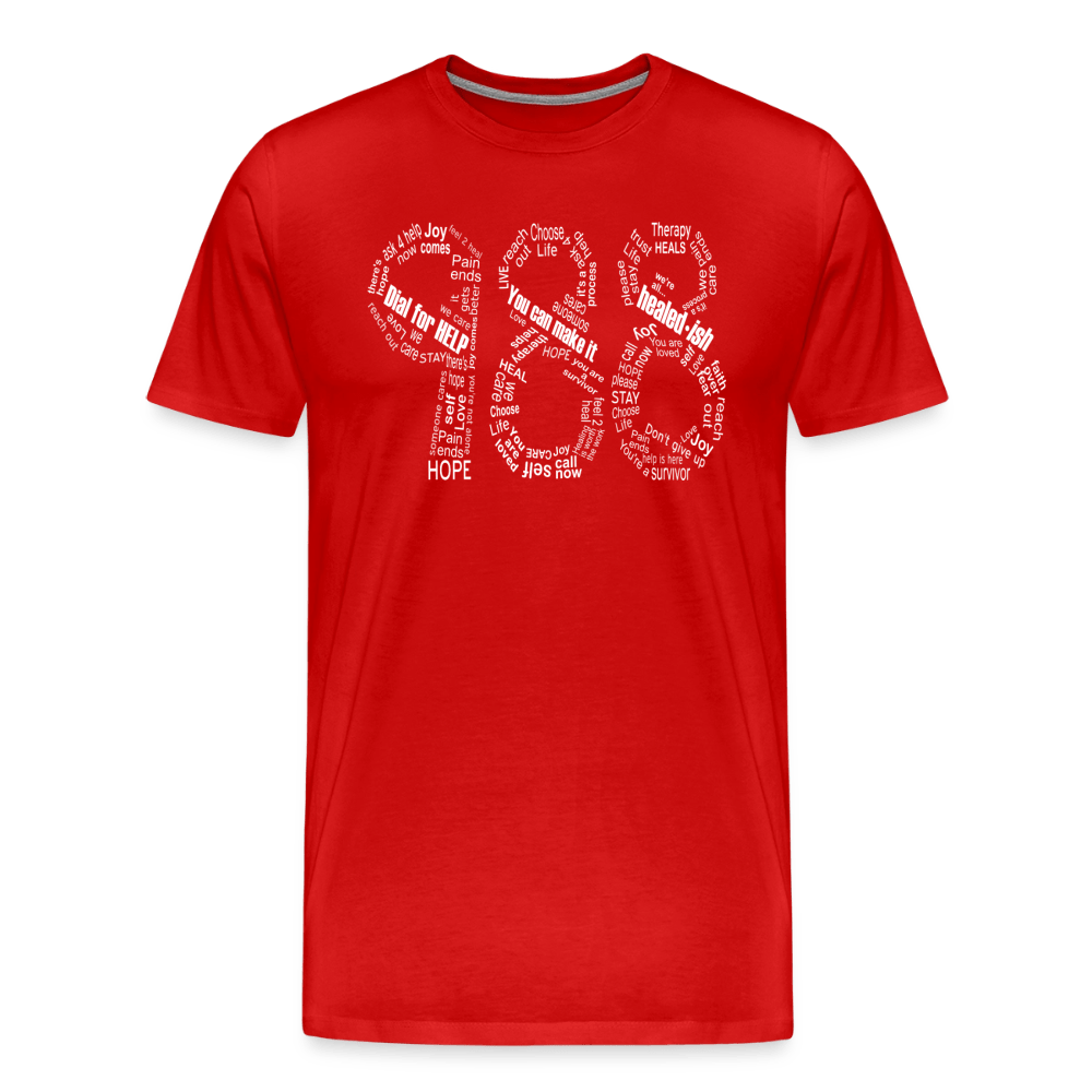 988 healed-ish T-Shirt (Unisex) - red