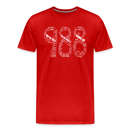 988 healed-ish T-Shirt (Unisex) - red