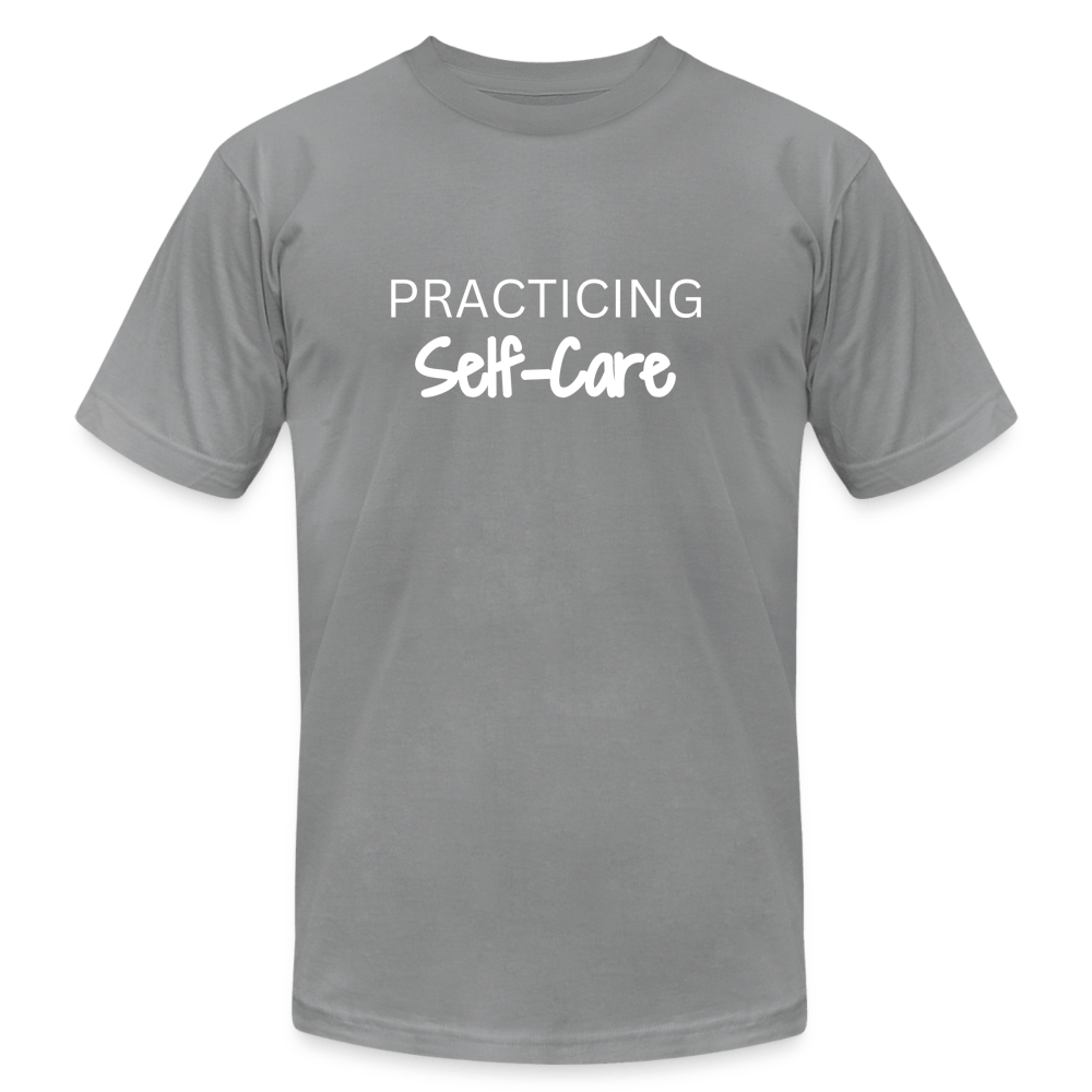 Practicing Self-Care - T-shirt - slate