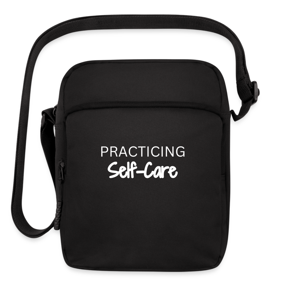 Practicing Self-Care Crossbody Bag - black