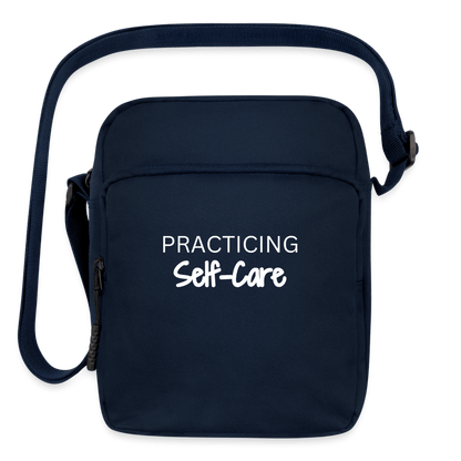 Practicing Self-Care Crossbody Bag - navy