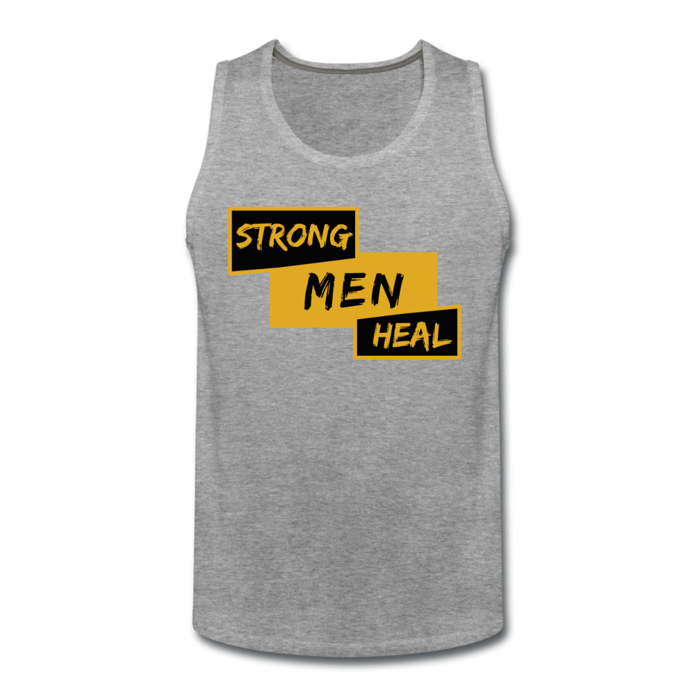 Strong Men Heal - Tank (Unisex) - heather gray