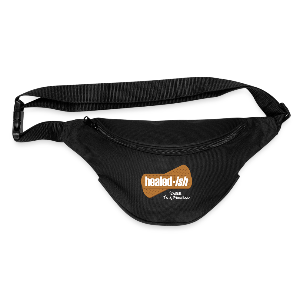 healed-ish: 'Cause It's A Process Fanny Pack - black