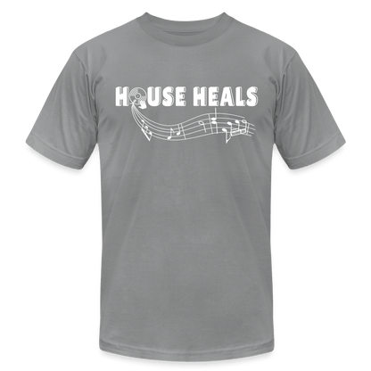 House Heals Unisex T-shirt - slate
