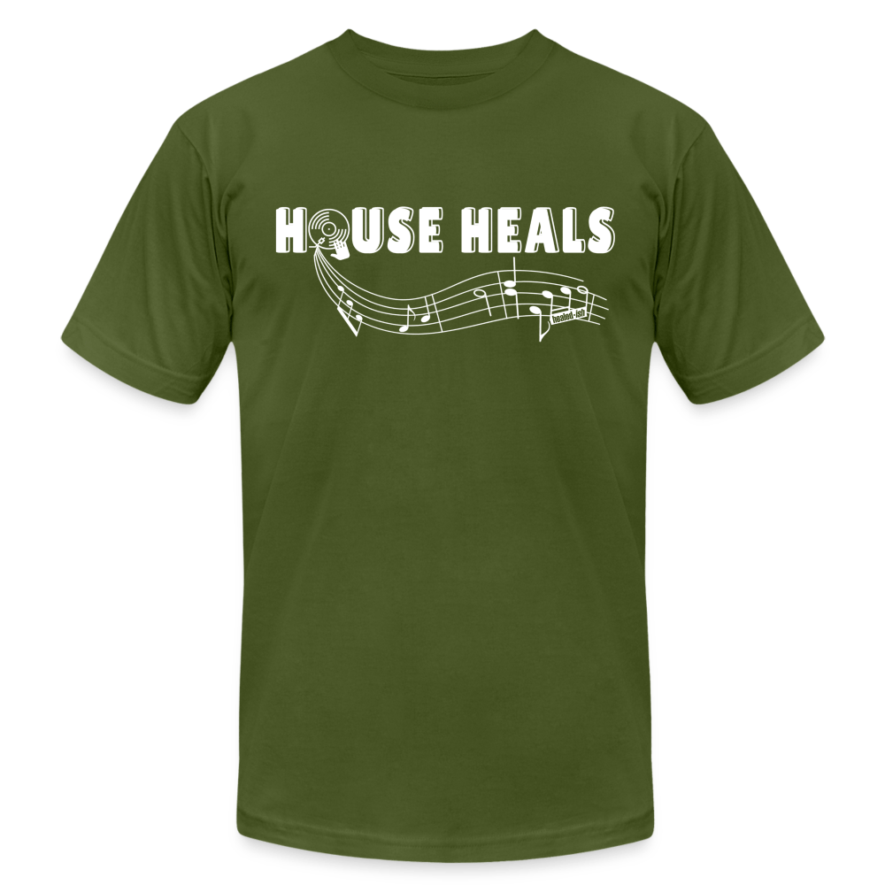 House Heals Unisex T-shirt - olive